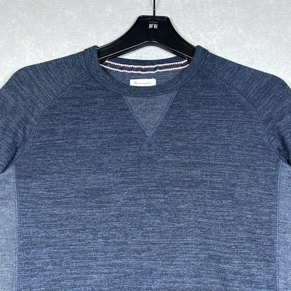 Champion Crew Neck Women’s Size S Blue Pullover Long Sleeve Sweatshirt Jacket - Picture 3 of 11